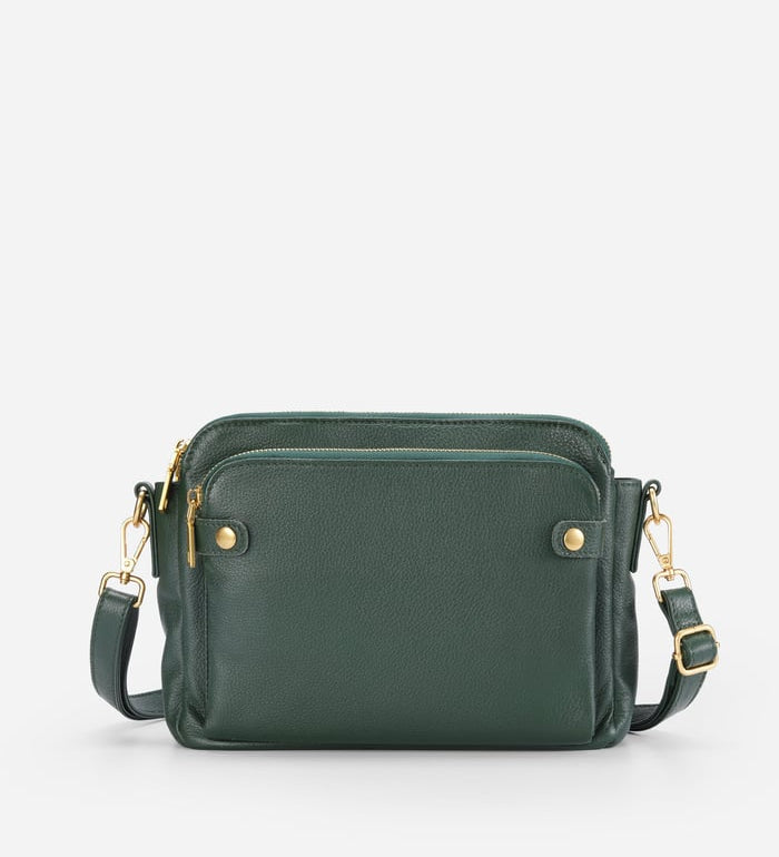 Savannah - Sleek Three-Layer Crossbody Bag
