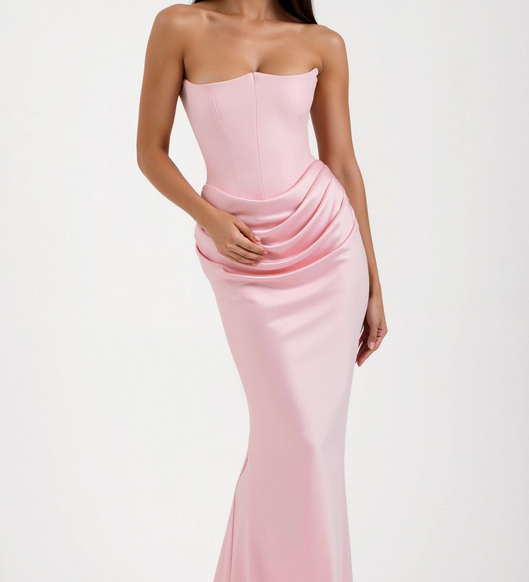 Emily - Long dress with bodice