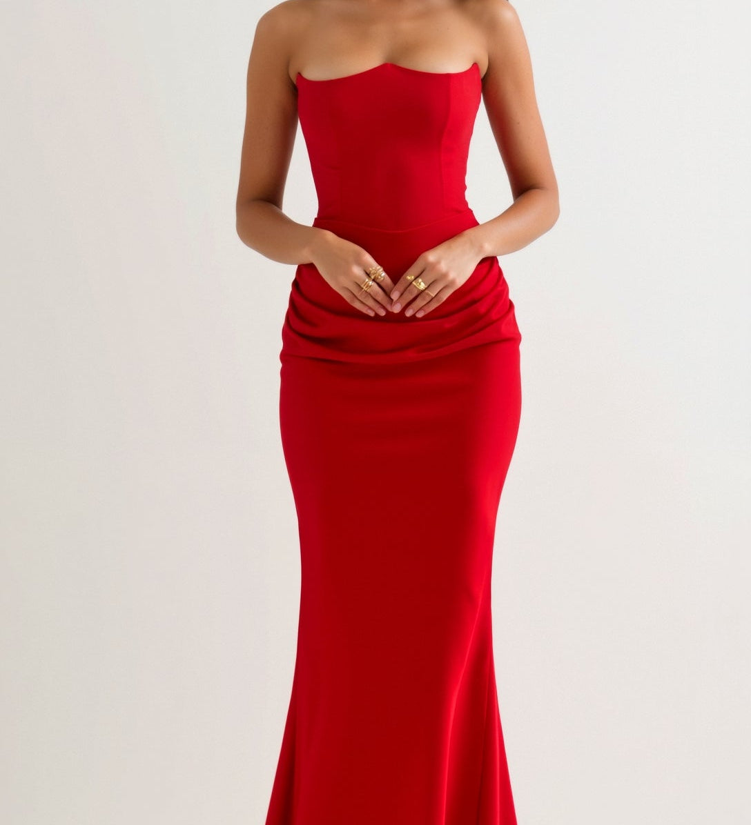 Emily - Long dress with bodice