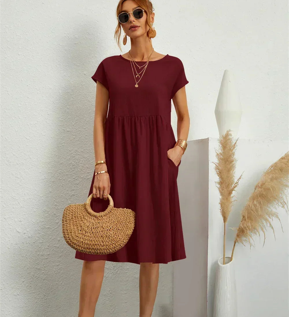 Aria - Casual Pocket Dress