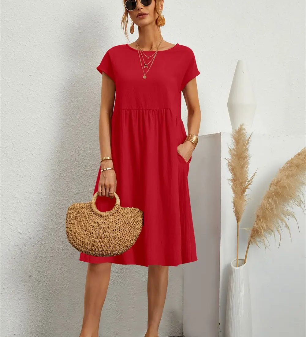 Aria - Casual Pocket Dress