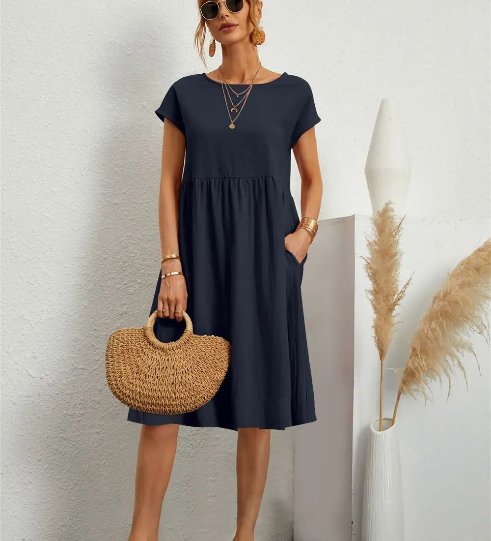 Aria - Casual Pocket Dress