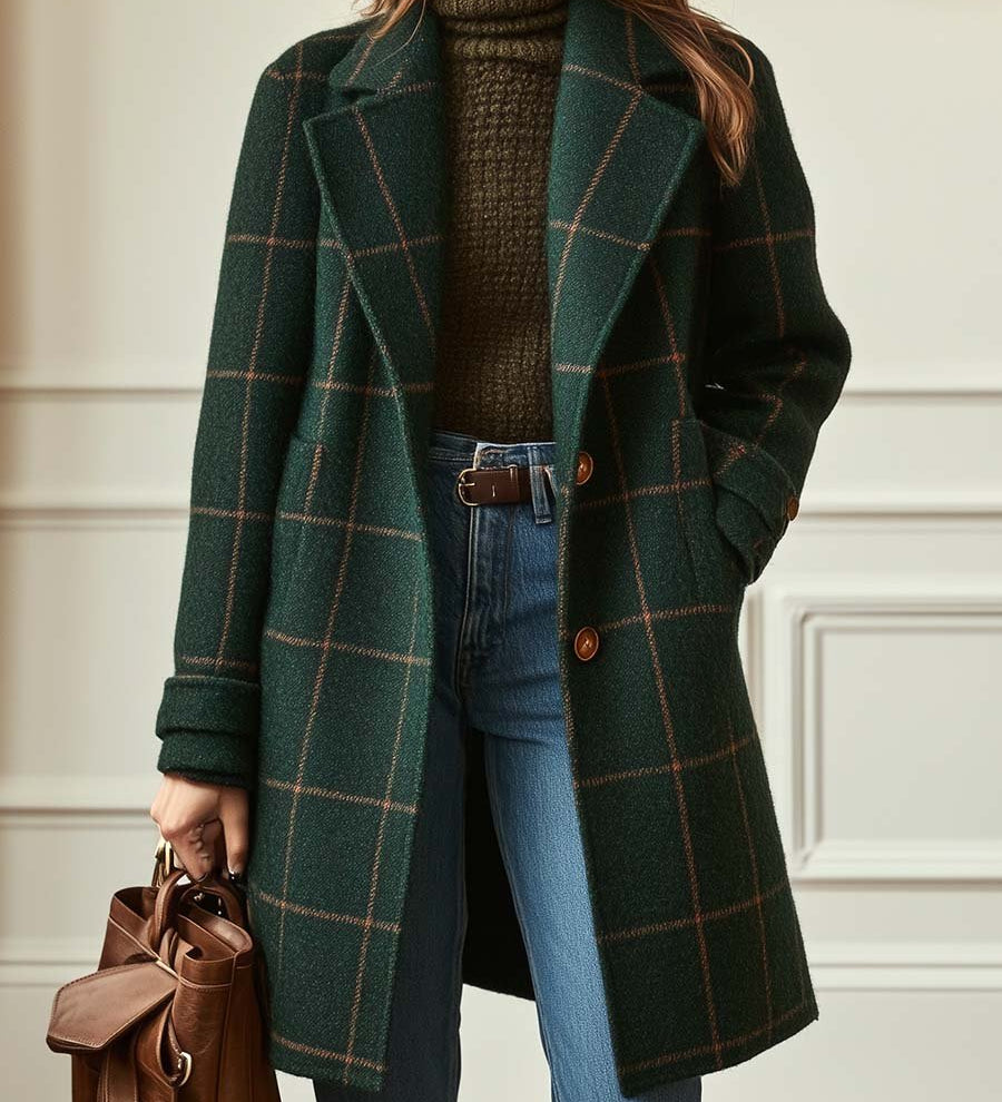 Ireland - Check Pattern Coat