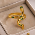 Signature Snake Wrap Ring