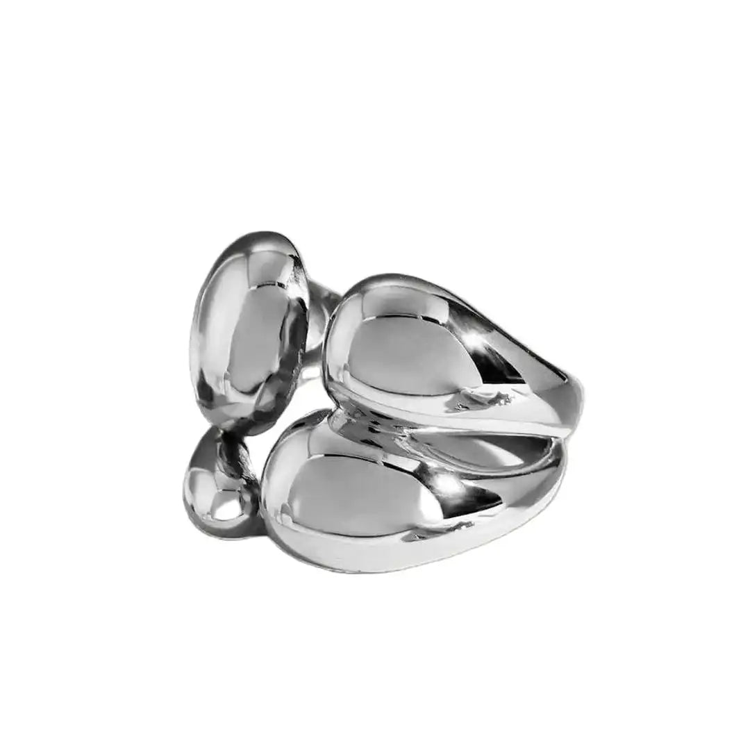 Two Tone Gold Silver Stackable Ring
