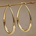 Elevated Gold Hoop Earrings