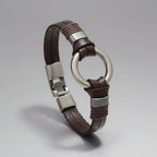 Vintage Boho Double Circle Bracelet